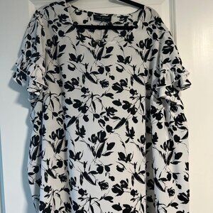 Lane Bryant - Light Floral Top